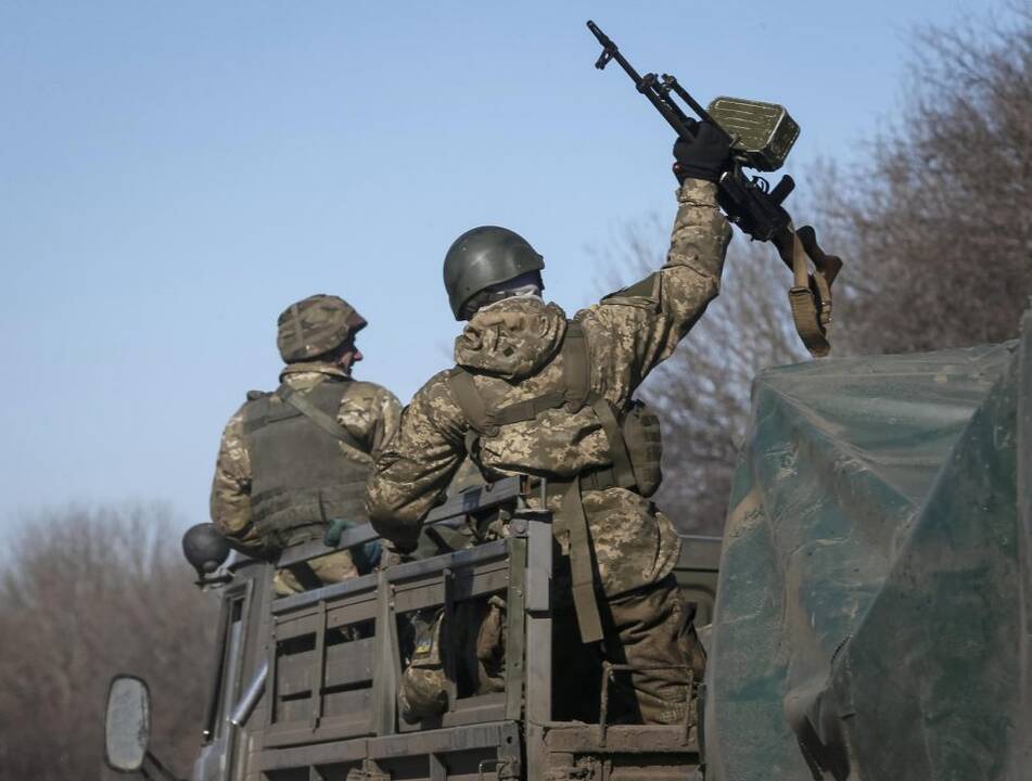 Ukrainos pajėgos palieka Debalcevę