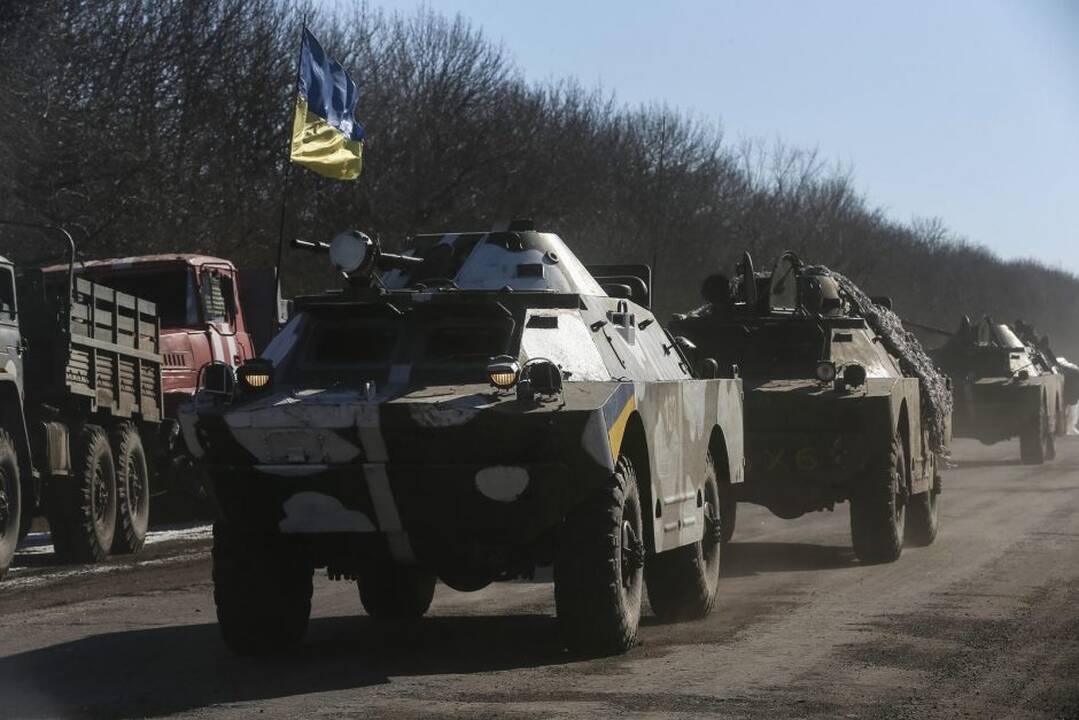 Ukrainos pajėgos palieka Debalcevę