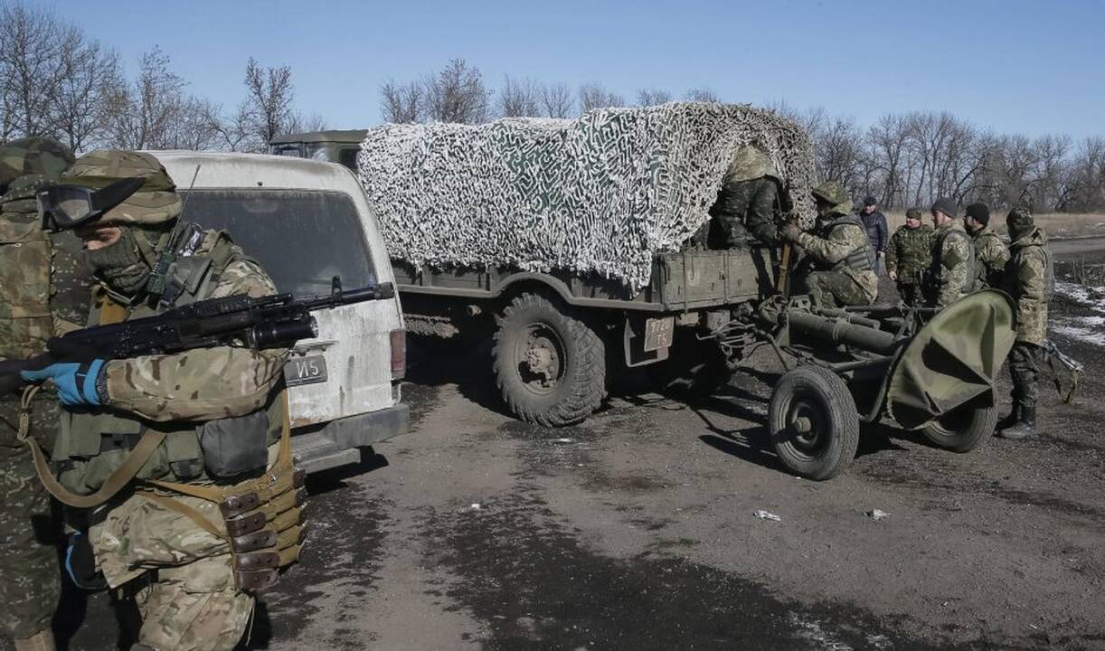 Ukrainos pajėgos palieka Debalcevę