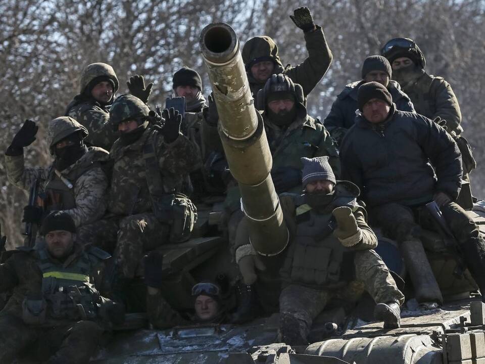 Ukrainos pajėgos palieka Debalcevę