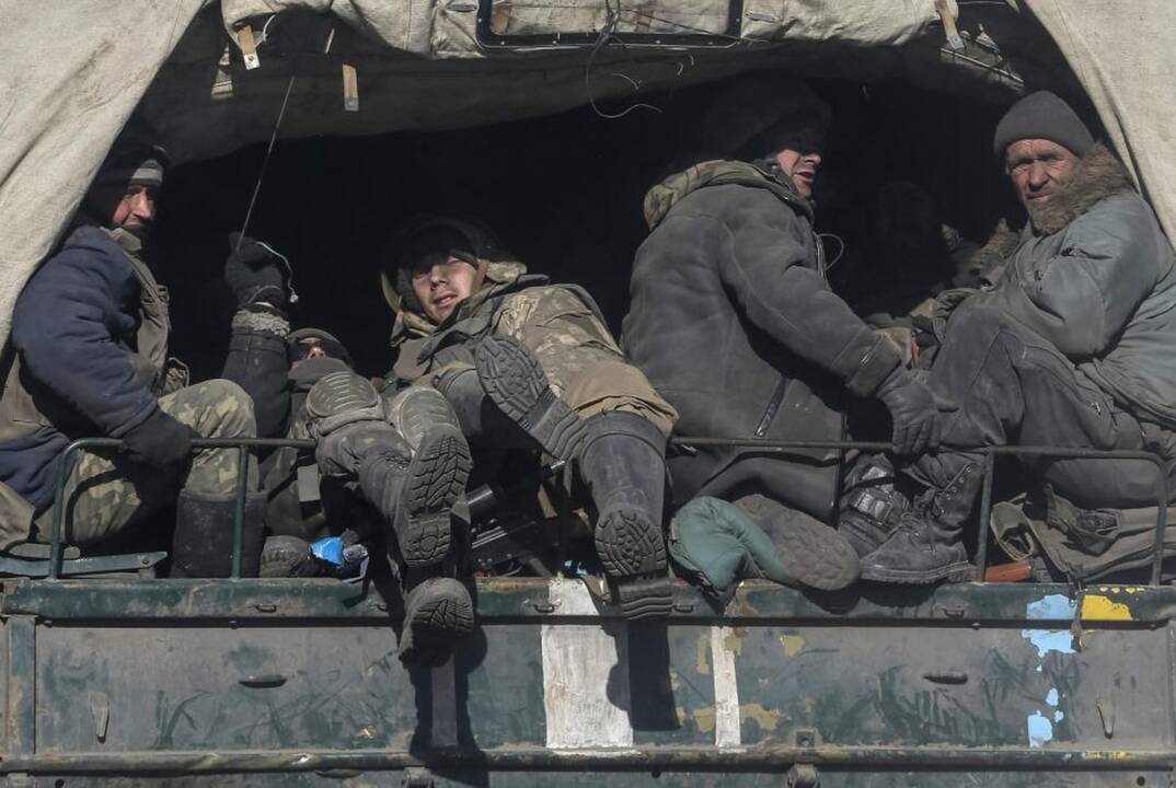 Ukrainos pajėgos palieka Debalcevę