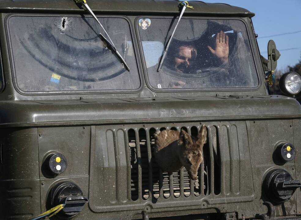 Ukrainos pajėgos palieka Debalcevę