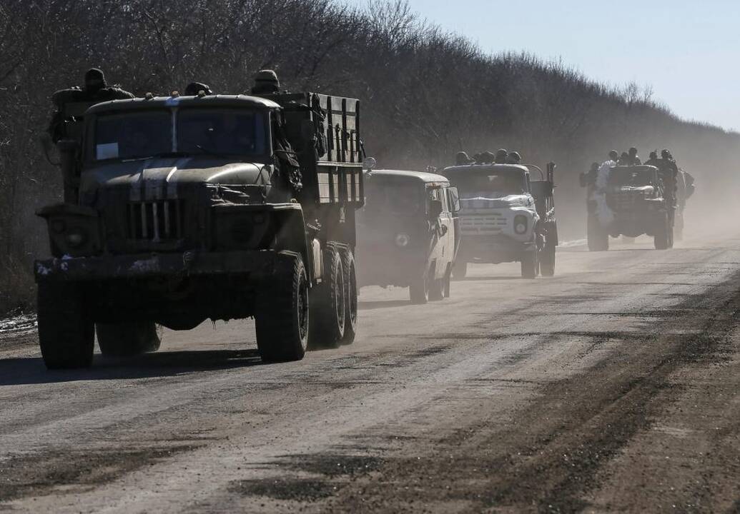 Ukrainos pajėgos palieka Debalcevę