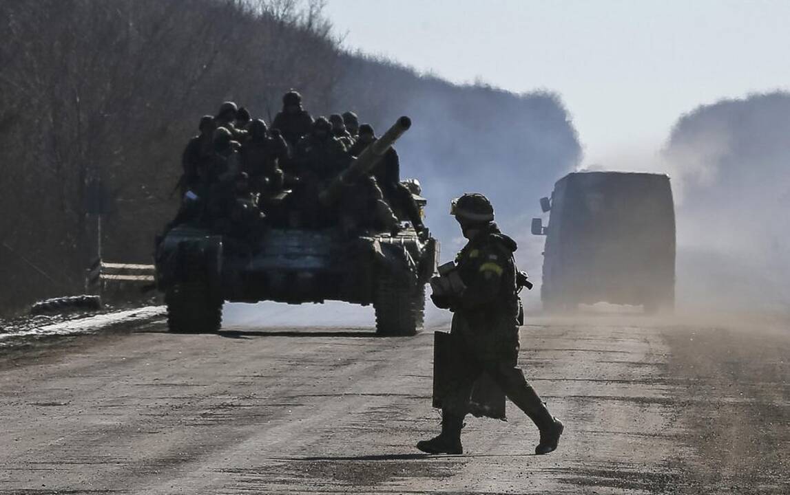 Ukrainos pajėgos palieka Debalcevę