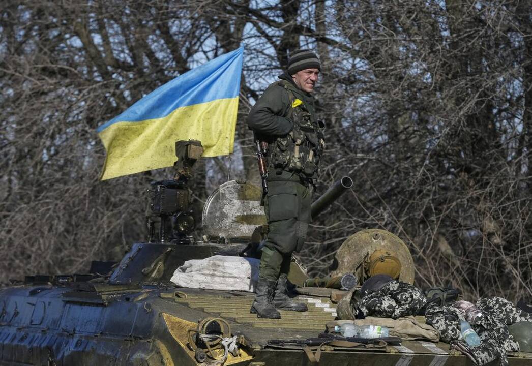 Ukrainos pajėgos palieka Debalcevę
