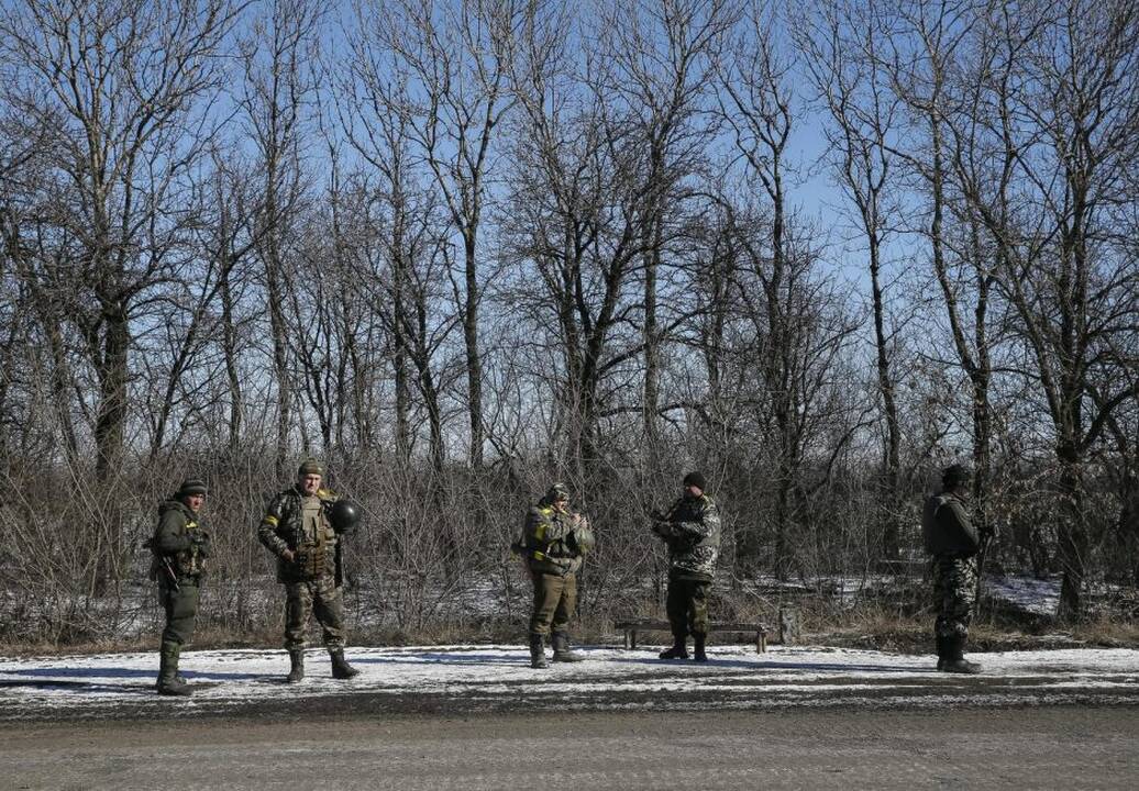 Ukrainos pajėgos palieka Debalcevę