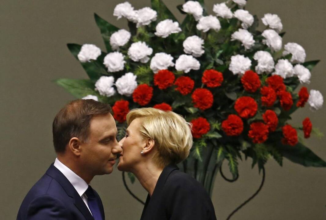 Prisiekė Lenkijos prezidentas A. Duda