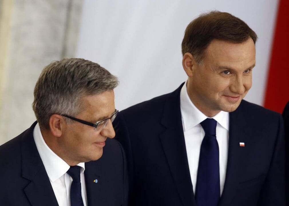 Prisiekė Lenkijos prezidentas A. Duda