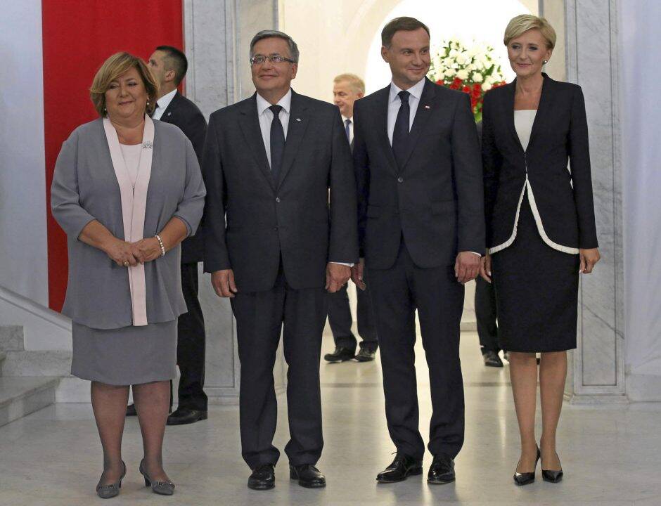 Prisiekė Lenkijos prezidentas A. Duda