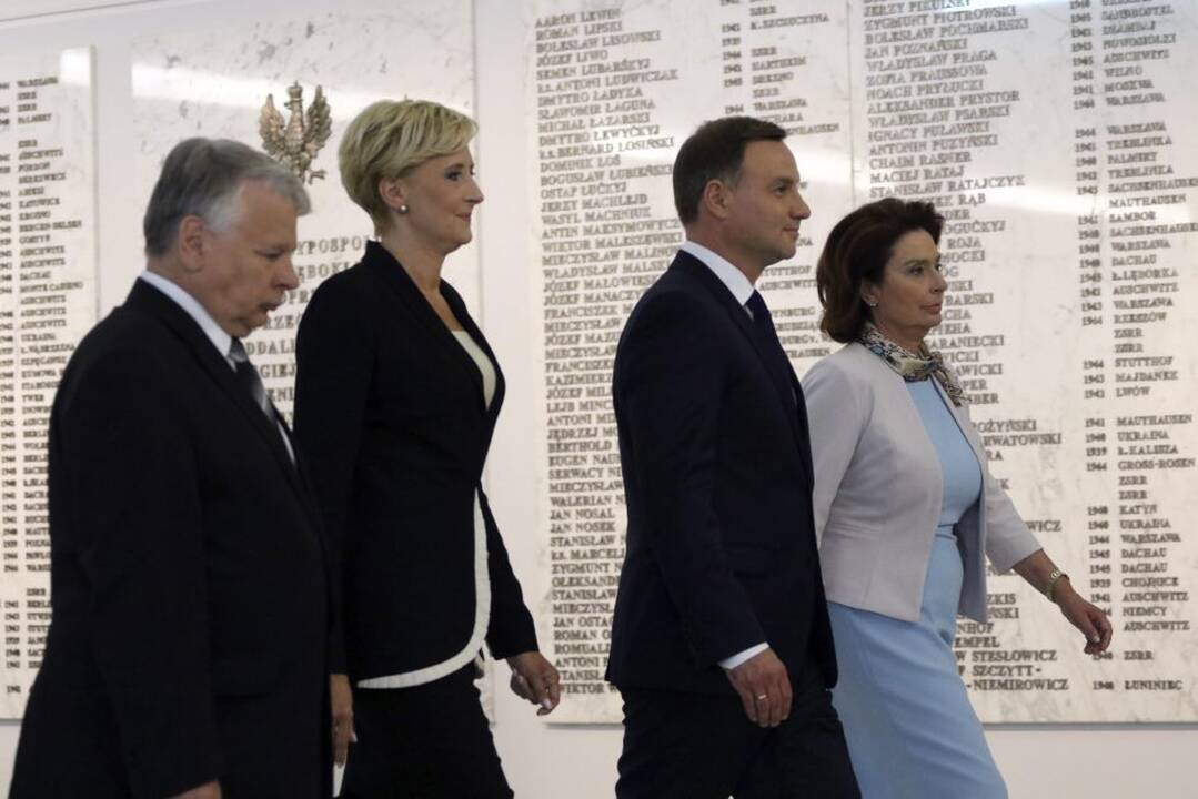 Prisiekė Lenkijos prezidentas A. Duda
