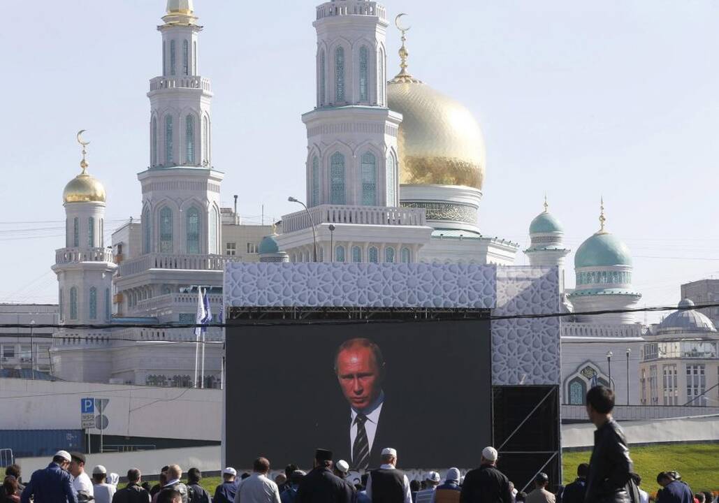 V. Putinas Maskvoje atidarė mečetę