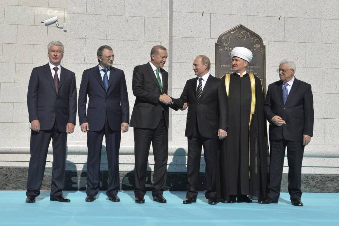 V. Putinas Maskvoje atidarė mečetę
