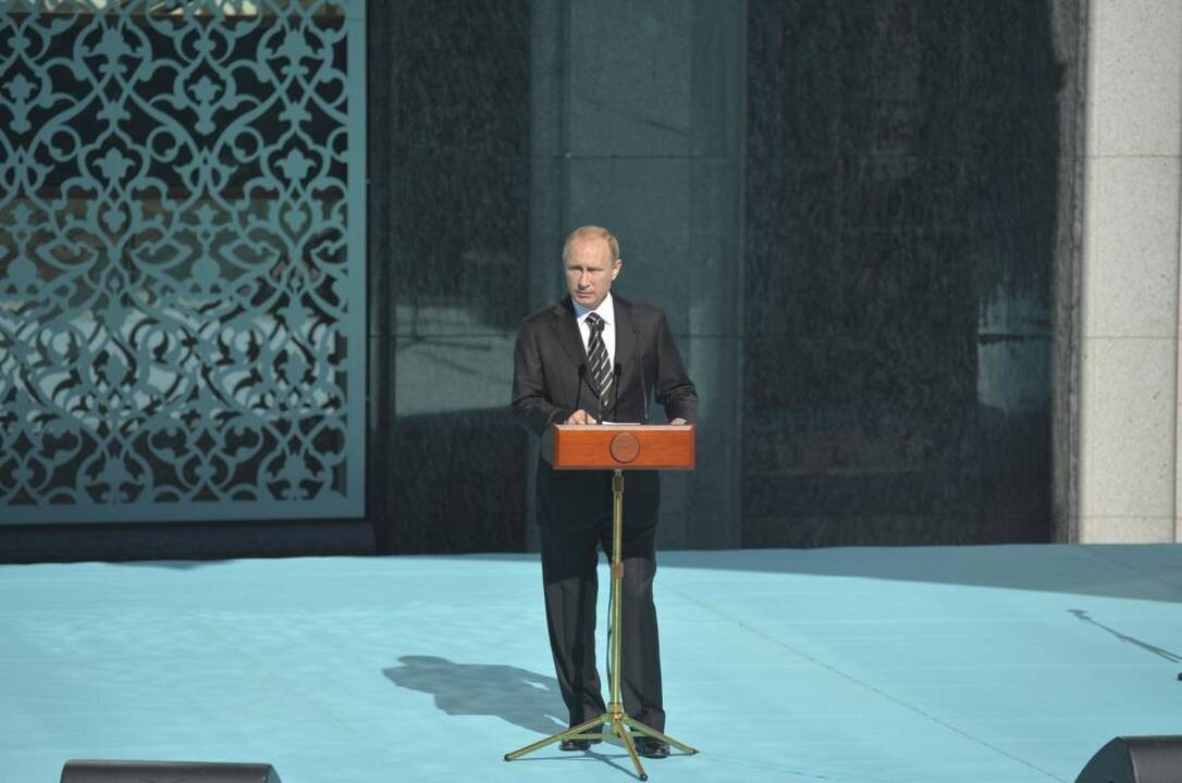 V. Putinas Maskvoje atidarė mečetę