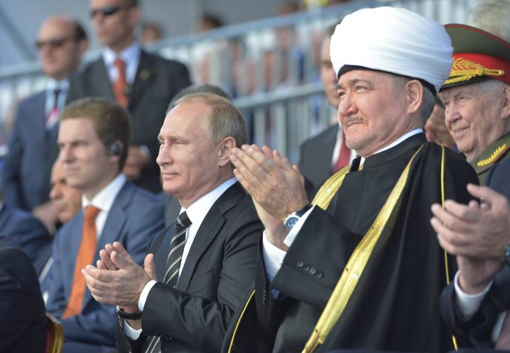V. Putinas Maskvoje atidarė mečetę