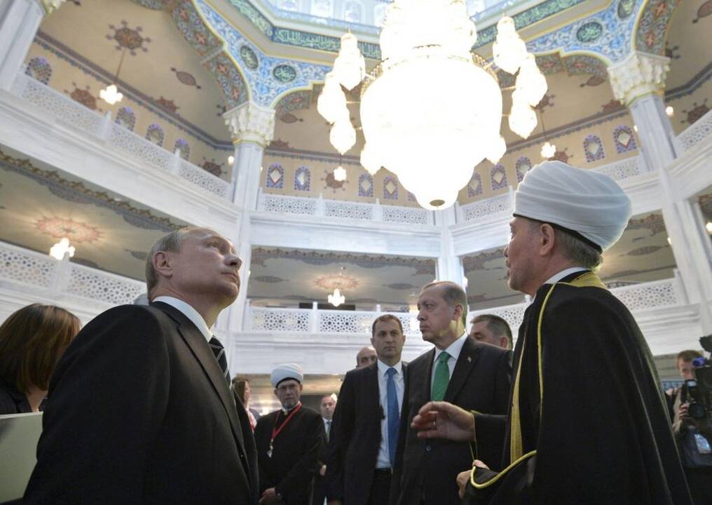 V. Putinas Maskvoje atidarė mečetę