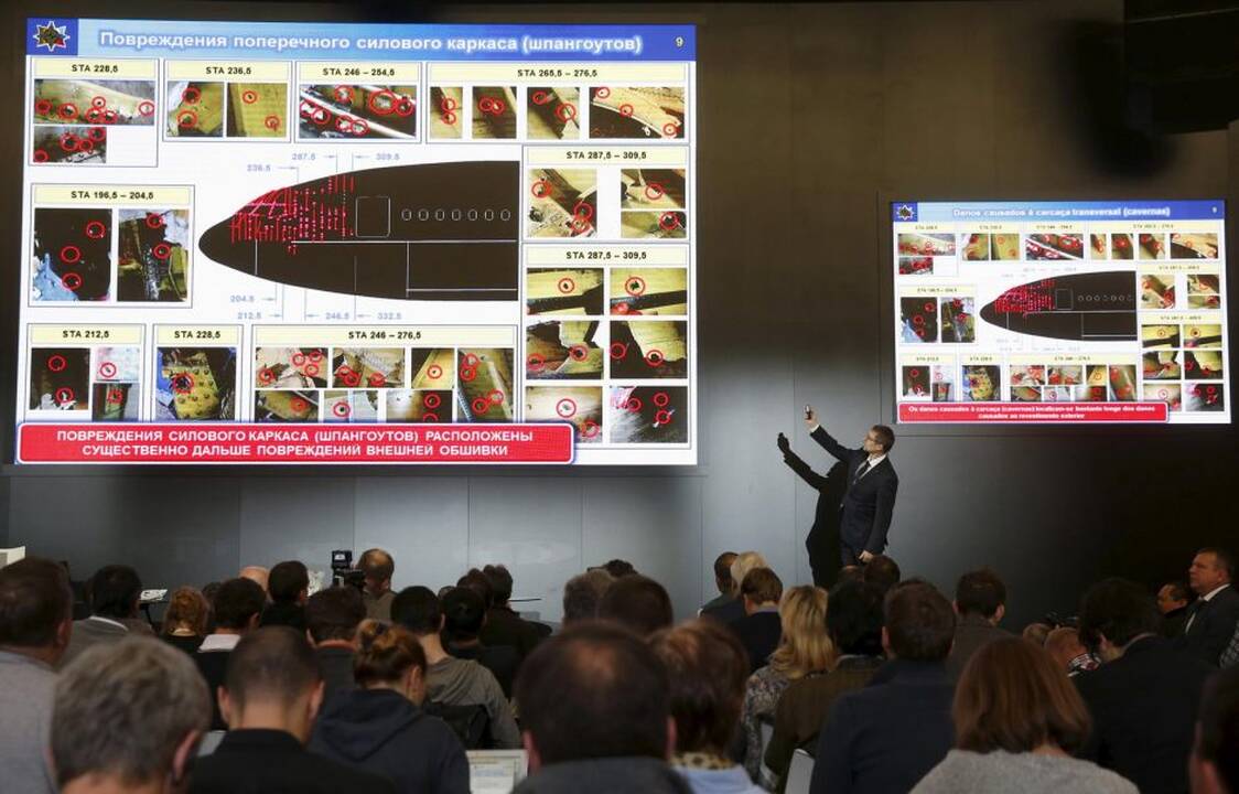 Rusija kelia sumaištį dėl MH17 lainero tyrimo ataskaitos