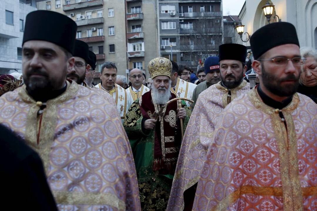 Ortodoksai visame pasaulyje švenčia Kristaus Apsireiškimo šventę