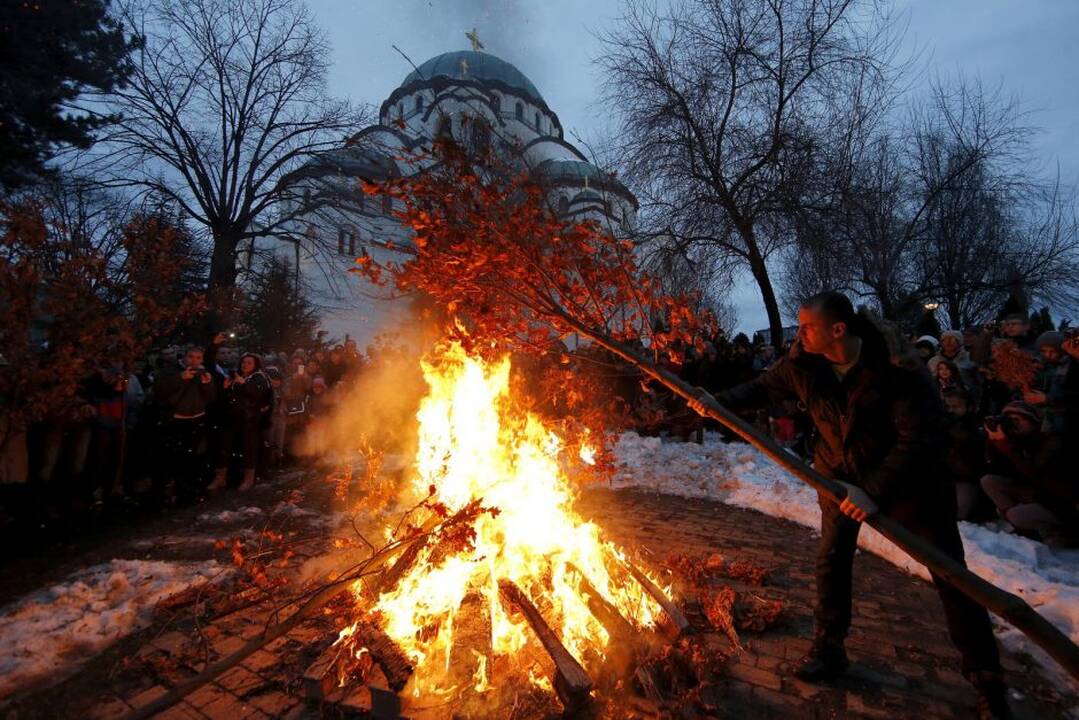 Ortodoksai visame pasaulyje švenčia Kristaus Apsireiškimo šventę