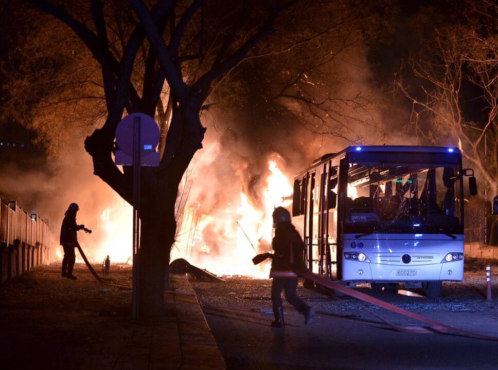 Galingas sprogimas Ankaroje