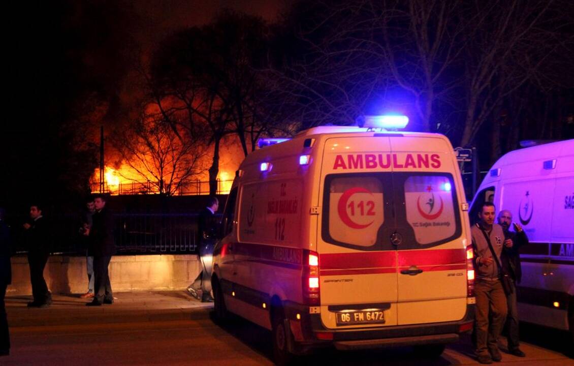 Galingas sprogimas Ankaroje