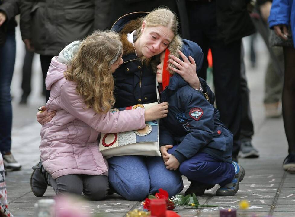 Belgija pagerbė teroro aukas