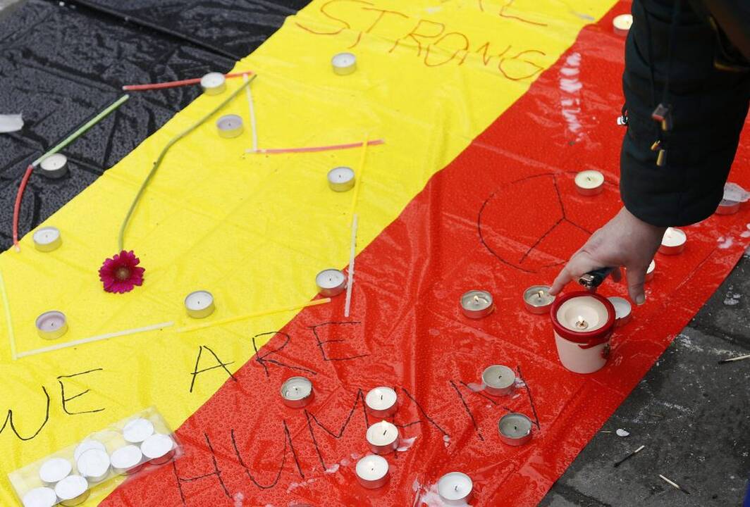 Belgija pagerbė teroro aukas