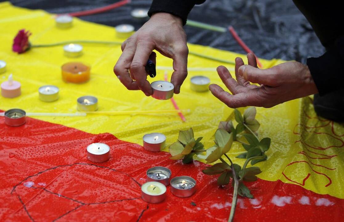 Belgija pagerbė teroro aukas