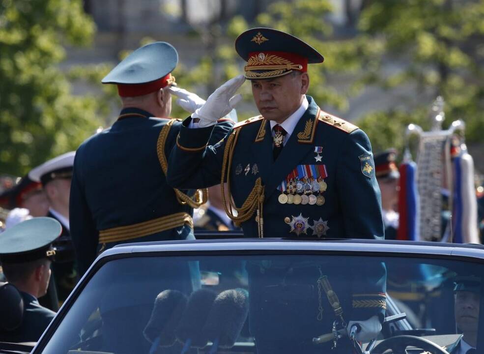 Pergalės dienos paradas Maskvoje