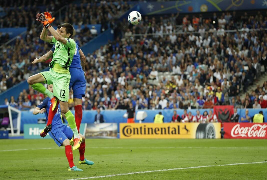 Euro 2016: prancūzų ir rumunų susitikimas