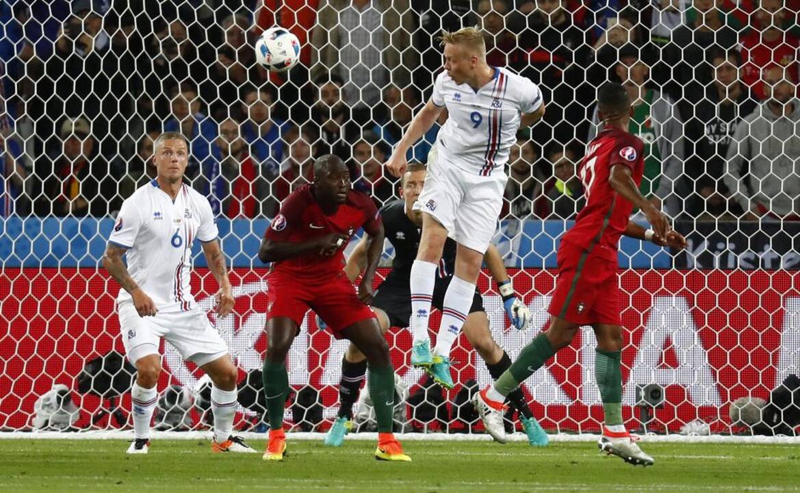 Euro 2016: Portugalija - Islandija 1:1