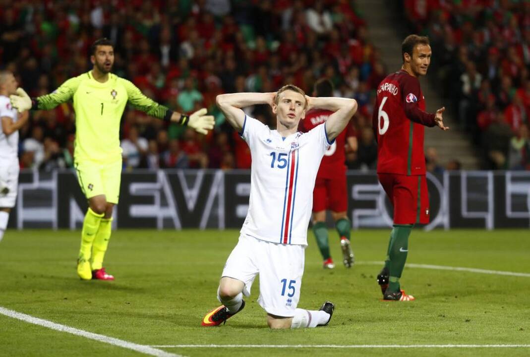 Euro 2016: Portugalija - Islandija 1:1