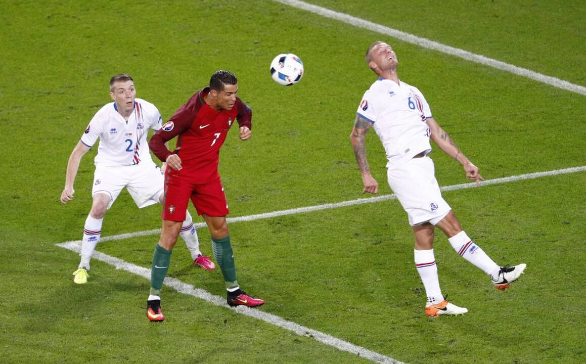 Euro 2016: Portugalija - Islandija 1:1