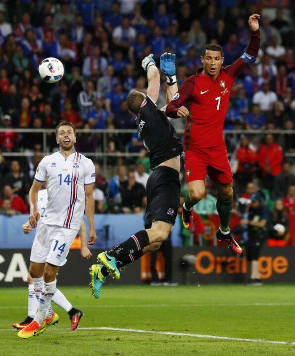 Euro 2016: Portugalija - Islandija 1:1