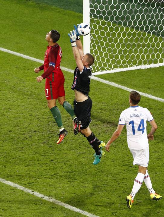 Euro 2016: Portugalija - Islandija 1:1