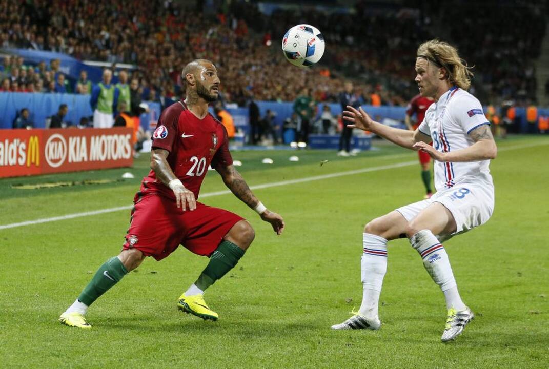 Euro 2016: Portugalija - Islandija 1:1