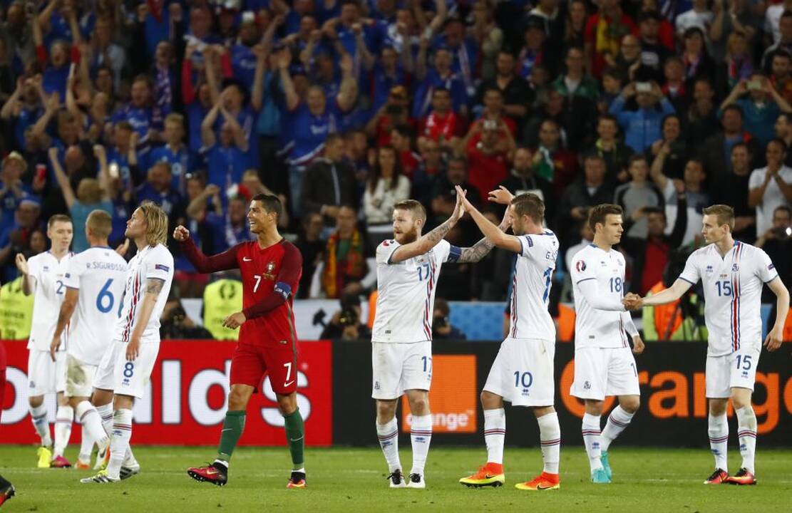 Euro 2016: Portugalija - Islandija 1:1