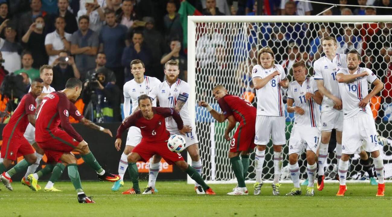 Euro 2016: Portugalija - Islandija 1:1