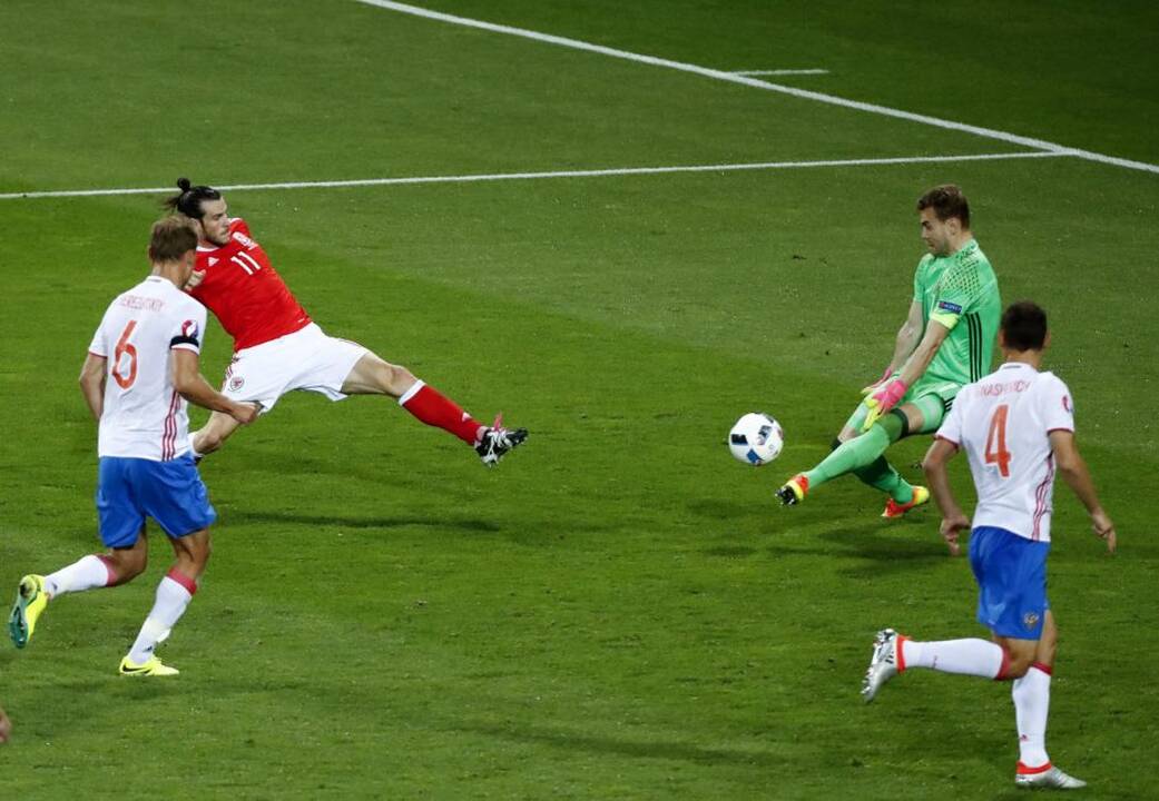 Euro 2016: Velsas - Rusija 3:0