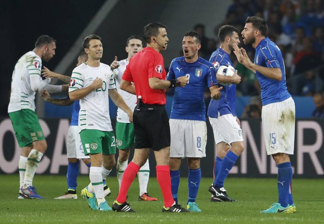 Euro 2016: Airija - Italija 1:0