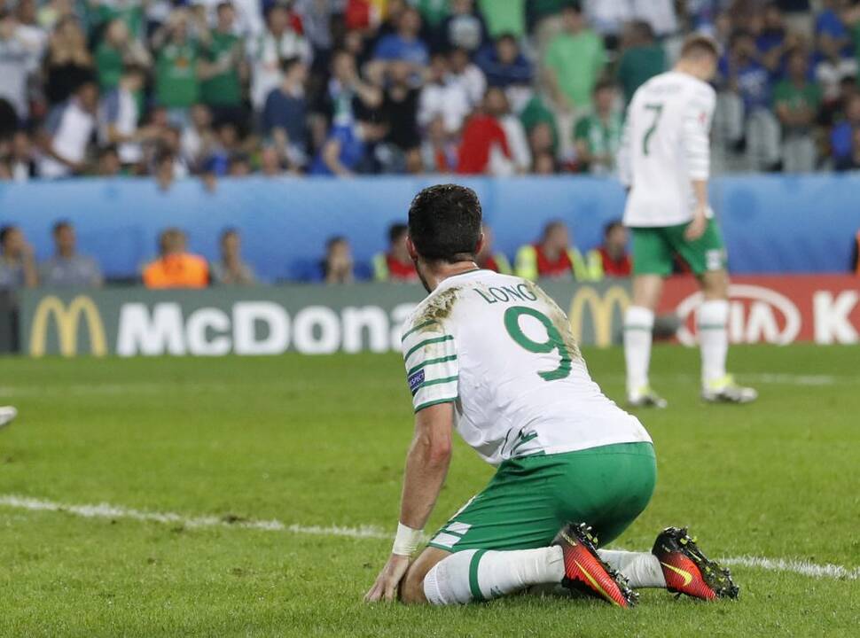 Euro 2016: Airija - Italija 1:0