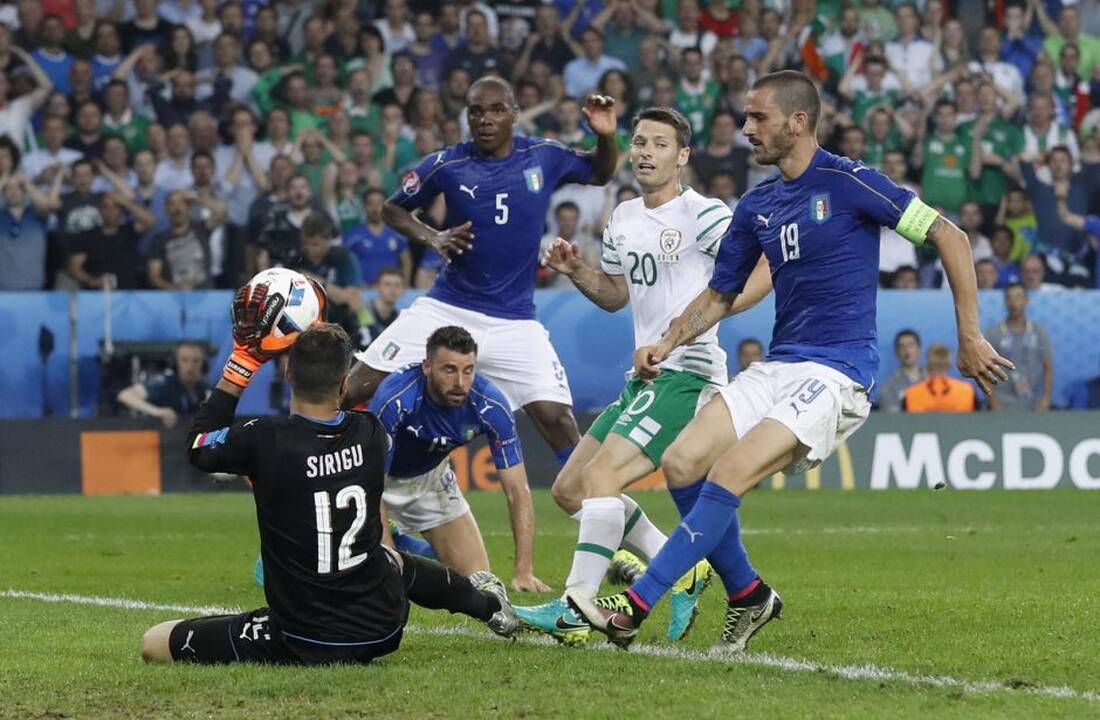 Euro 2016: Airija - Italija 1:0