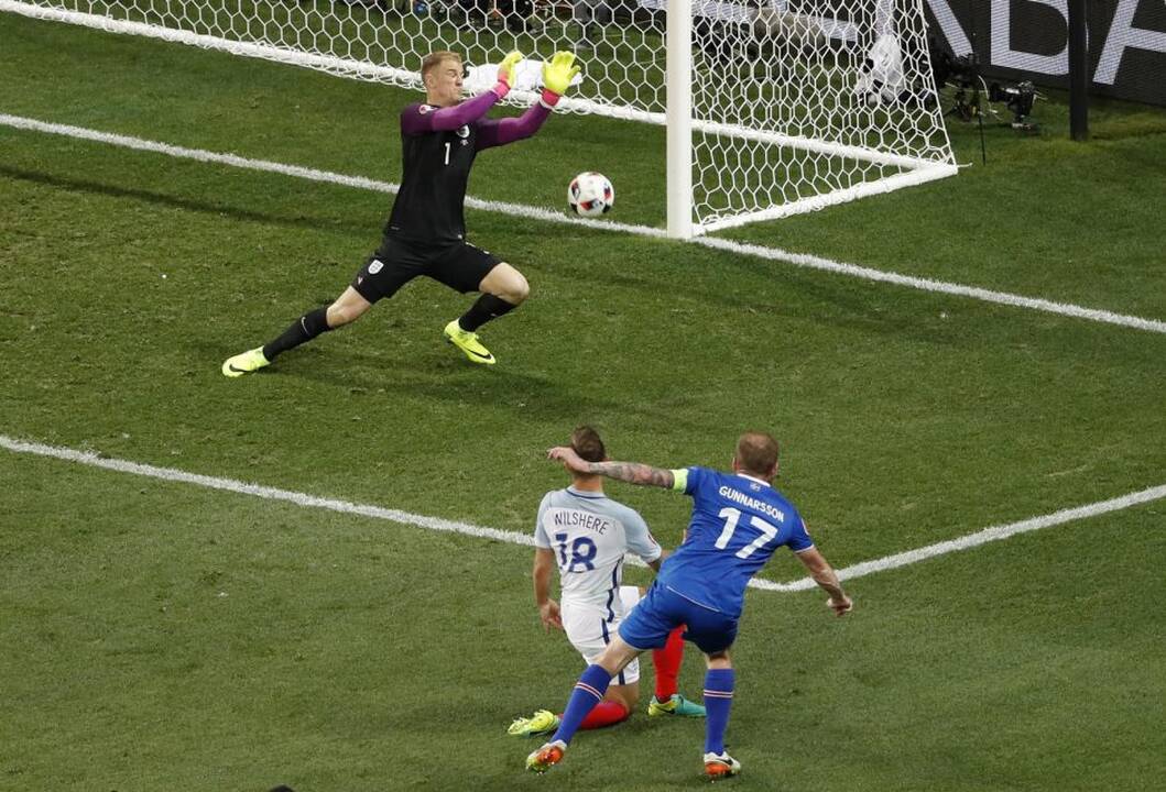 Euro 2016: Islandija - Anglija 2:1