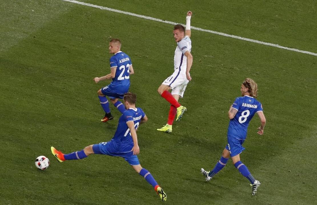 Euro 2016: Islandija - Anglija 2:1
