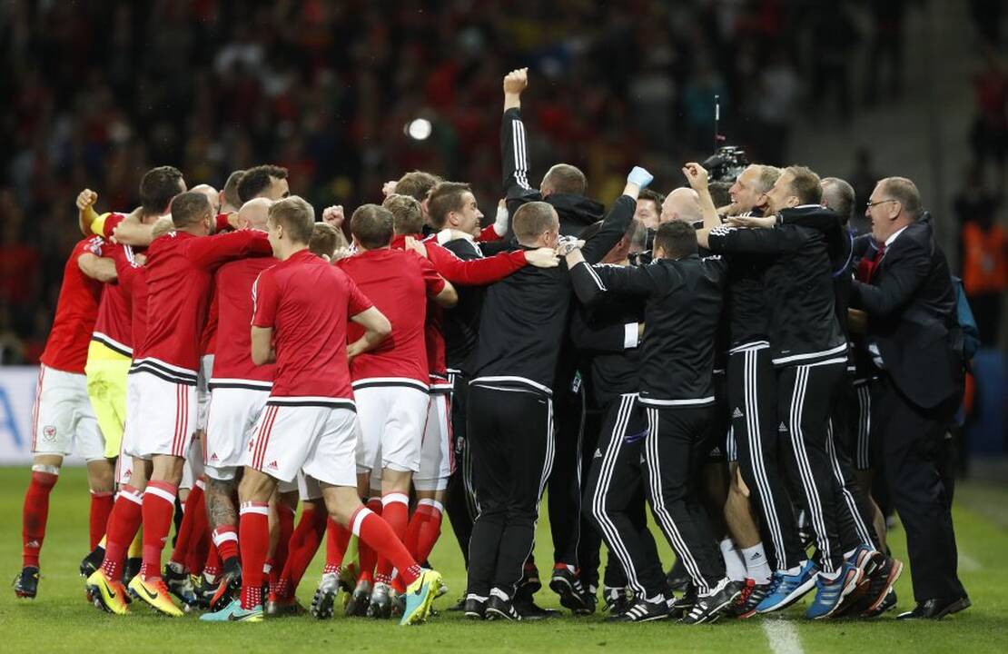 Euro 2016: Velsas - Belgija 3:1