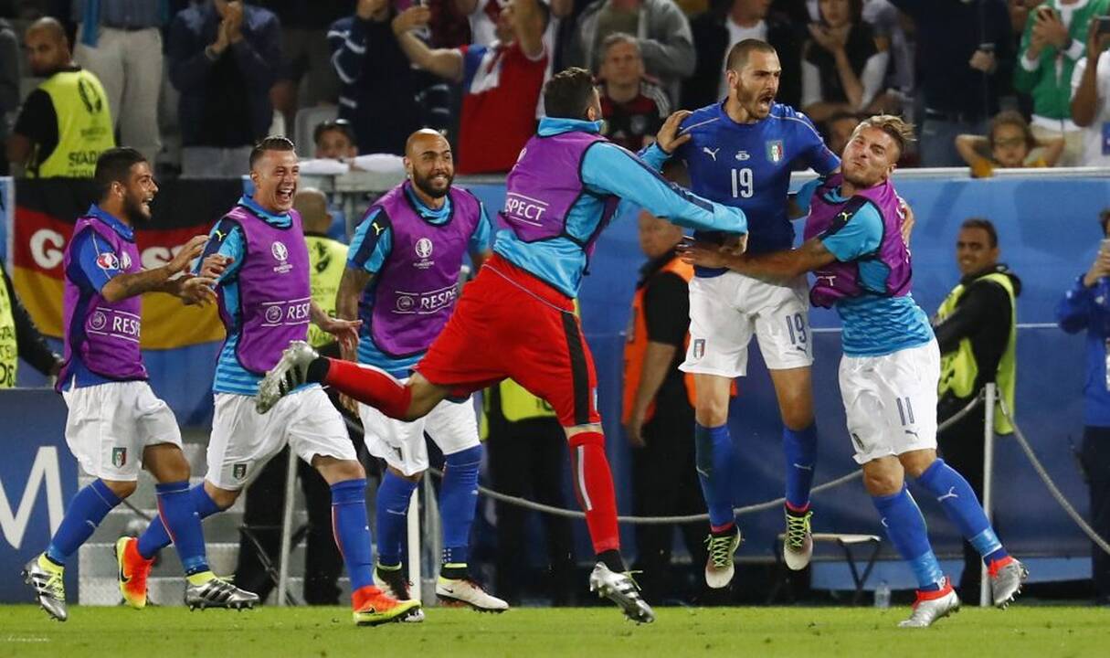 Euro 2016: Italija – Vokietija 6:7