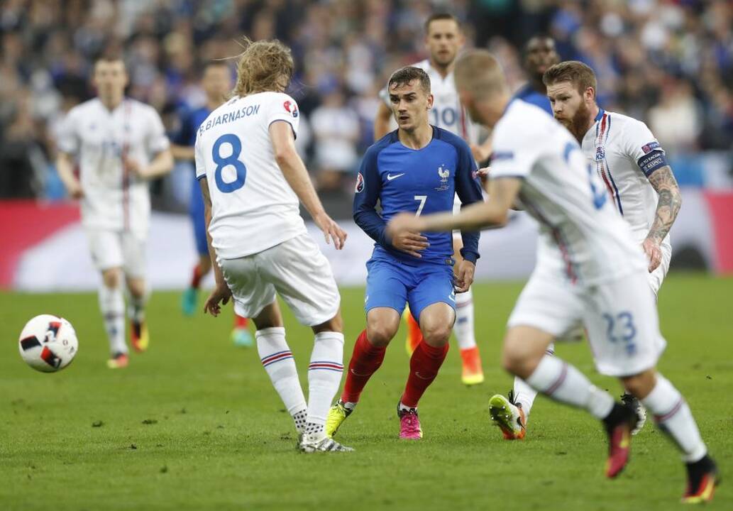 Euro 2016: Prancūzija – Islandija 5:2