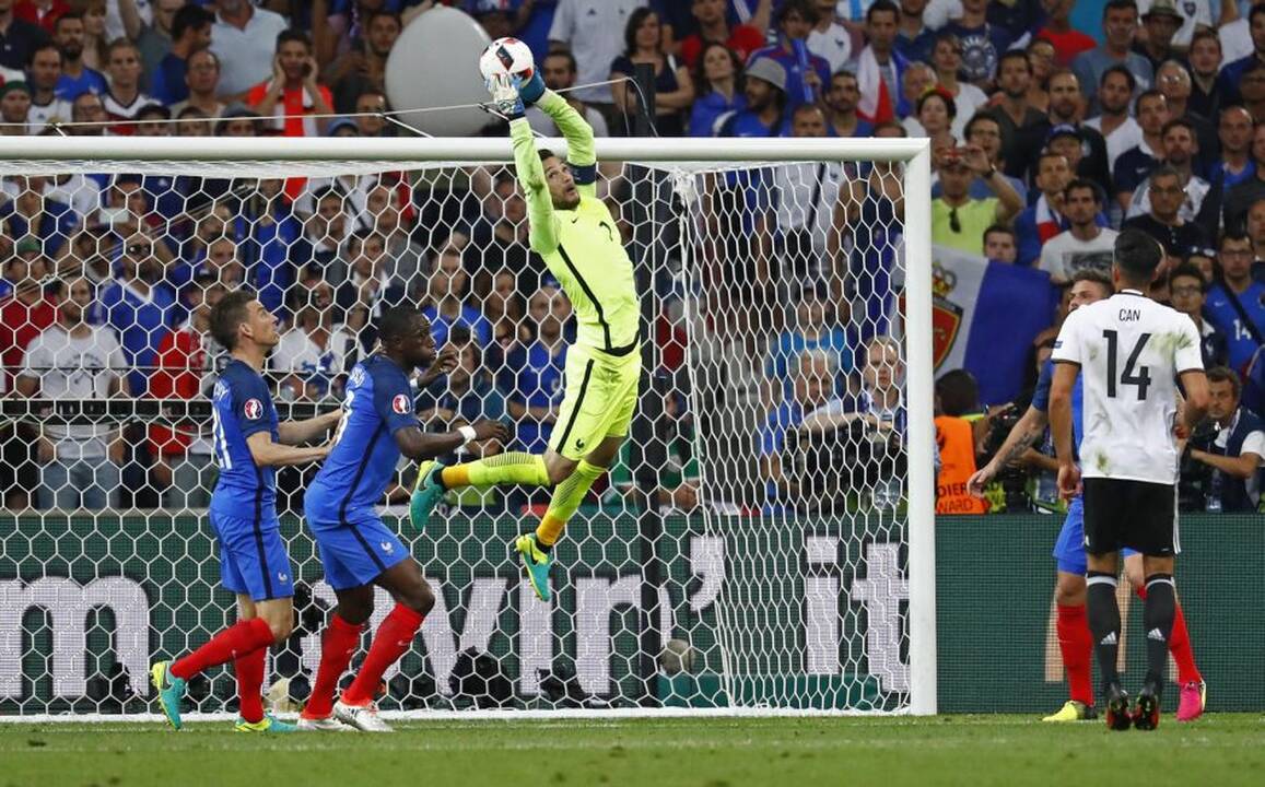 Euro 2016: Prancūzija - Vokietija 2:0