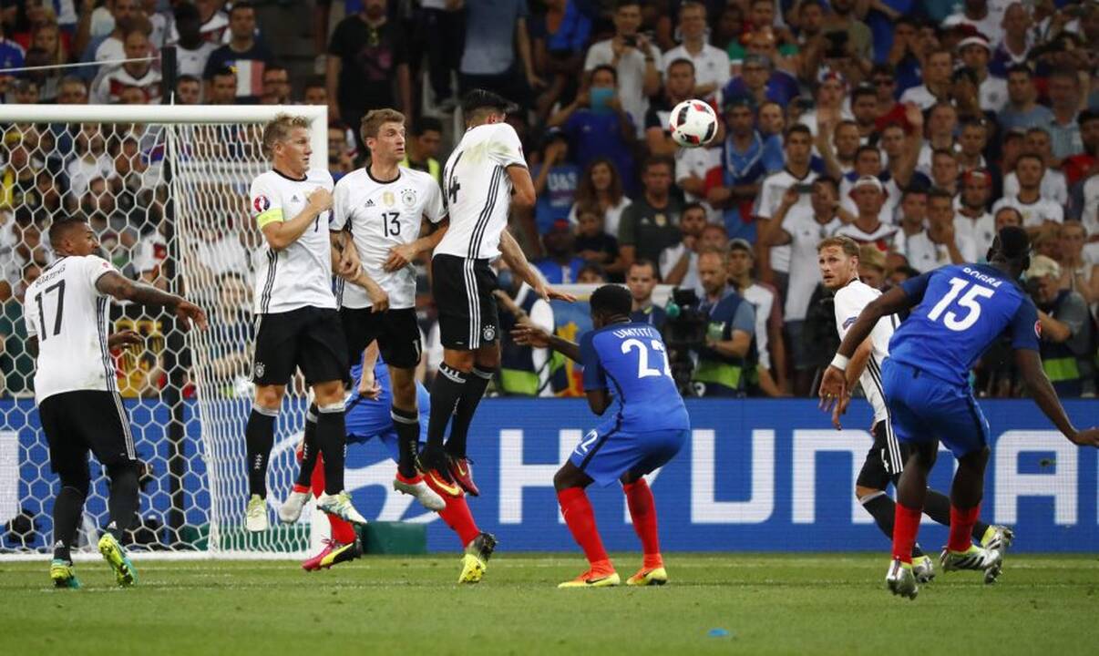 Euro 2016: Prancūzija - Vokietija 2:0