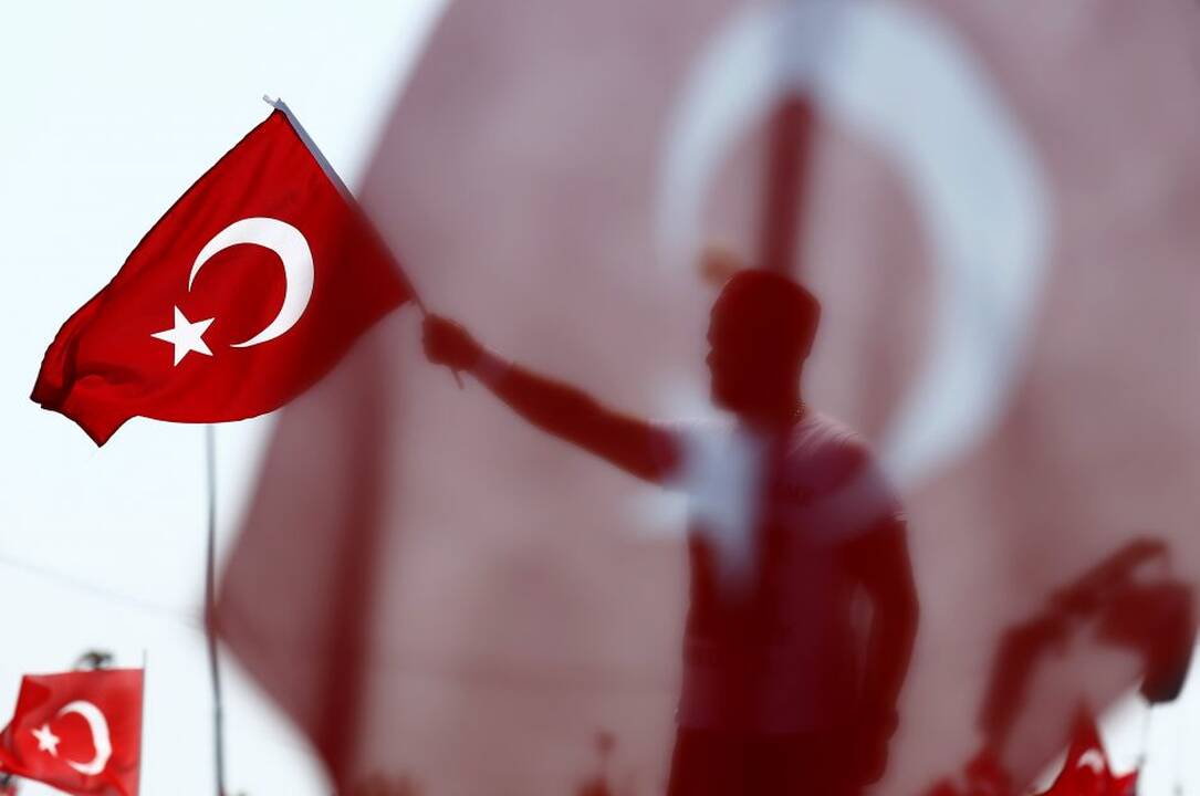Mitingas už demokratiją Turkijoje