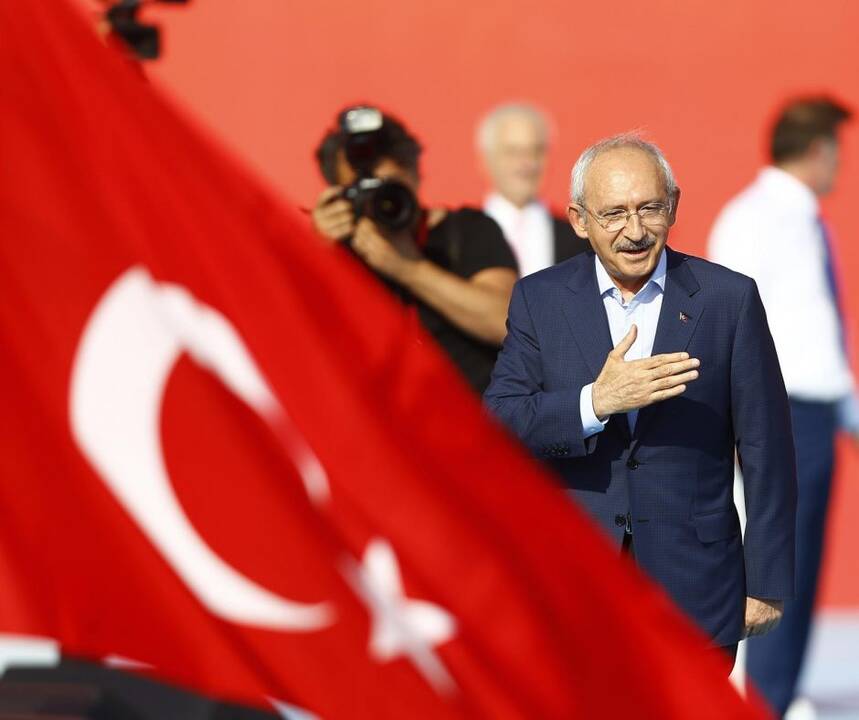 Mitingas už demokratiją Turkijoje